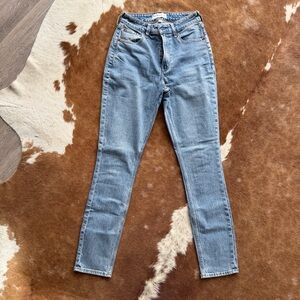 Abercrombie & Fitch Light Blue Skinny Jeans